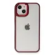 Apple iPhone 14 Plus Kılıf Dora Kapak - Kırmızı