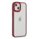 Apple iPhone 14 Plus Kılıf Dora Kapak - Kırmızı