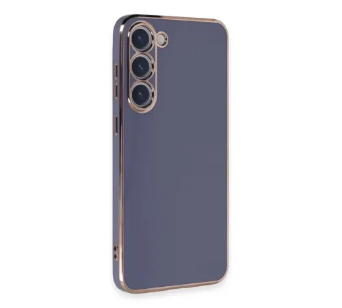 Samsung Galaxy S23 Kılıf Volet Silikon - Mavi