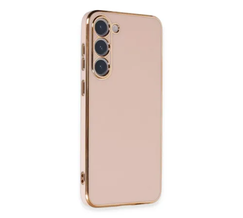 Samsung Galaxy S23 Kılıf Volet Silikon - Pembe