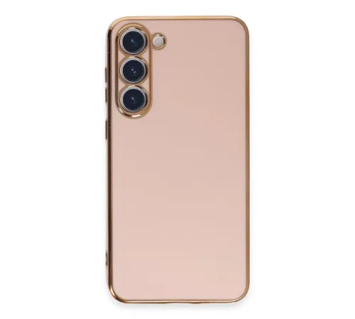 Samsung Galaxy S23 Kılıf Volet Silikon - Pembe