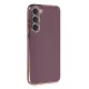 Samsung Galaxy S23 Kılıf Volet Silikon - Mor