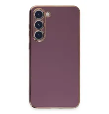 Samsung Galaxy S23 Kılıf Volet Silikon - Mor