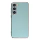 Samsung Galaxy S23 Kılıf Volet Silikon - Açık Yeşil