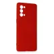Reno 5 Pro Kılıf Nano içi Kadife Silikon - Kırmızı