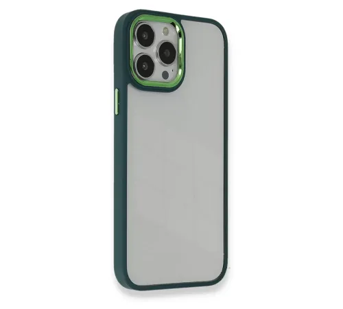Apple iPhone 14 Pro Kılıf Dora Kapak - Haki Yeşil