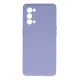 Reno 5 Pro Kılıf Nano içi Kadife Silikon - Lila
