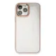 Apple iPhone 14 Pro Max Kılıf Dora Kapak - Pudra