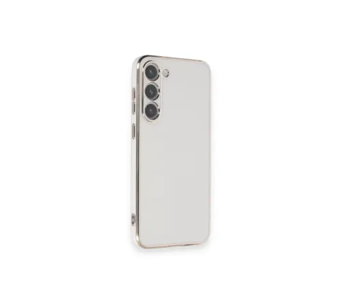 Samsung Galaxy S23 Plus Kılıf Volet Silikon - Beyaz