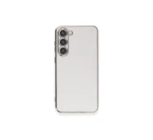 Samsung Galaxy S23 Plus Kılıf Volet Silikon - Beyaz