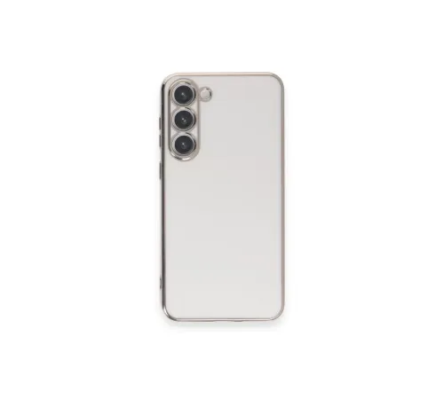 Samsung Galaxy S23 Plus Kılıf Volet Silikon - Beyaz