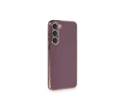 Samsung Galaxy S23 Plus Kılıf Volet Silikon - Mor