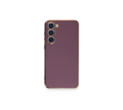 Samsung Galaxy S23 Plus Kılıf Volet Silikon - Mor