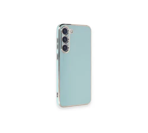 Samsung Galaxy S23 Plus Kılıf Volet Silikon - Açık Yeşil