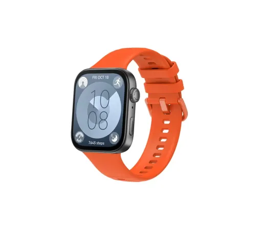 Huawei Watch Fit 3 Klasik Kordon - Turuncu