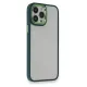 Apple iPhone 14 Pro Max Kılıf Dora Kapak - Haki Yeşil