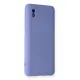 Samsung Galaxy A01 Core Kılıf Nano içi Kadife Silikon - Lila