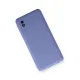 Samsung Galaxy A01 Core Kılıf Nano içi Kadife Silikon - Lila