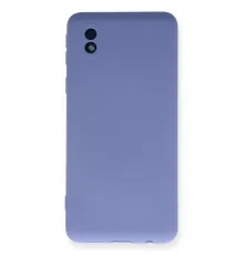 Samsung Galaxy A01 Core Kılıf Nano içi Kadife Silikon - Lila