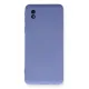 Samsung Galaxy A01 Core Kılıf Nano içi Kadife Silikon - Lila