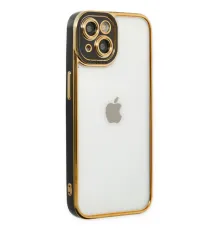 Apple iPhone 14 Plus Kılıf Liva Lens Silikon - Siyah
