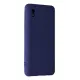 Samsung Galaxy A01 Core Kılıf Nano içi Kadife Silikon - Lacivert