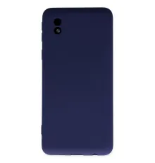 Samsung Galaxy A01 Core Kılıf Nano içi Kadife Silikon - Lacivert