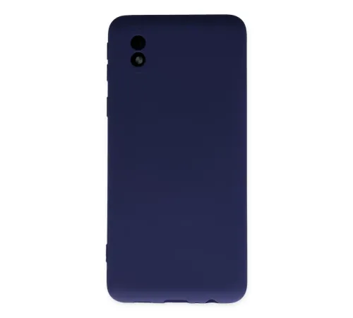 Samsung Galaxy A01 Core Kılıf Nano içi Kadife Silikon - Lacivert