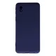 Samsung Galaxy A01 Core Kılıf Nano içi Kadife Silikon - Lacivert