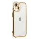 Apple iPhone 14 Plus Kılıf Liva Lens Silikon - Beyaz