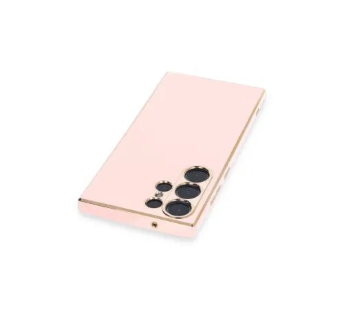 Samsung Galaxy S23 Ultra Kılıf Volet Silikon - Pembe