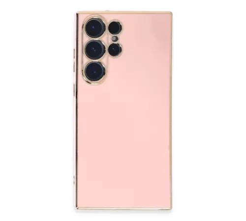 Samsung Galaxy S23 Ultra Kılıf Volet Silikon - Pembe