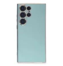 Samsung Galaxy S23 Ultra Kılıf Volet Silikon - Açık Yeşil