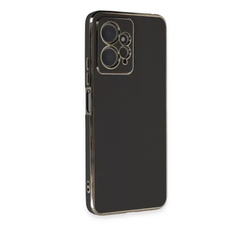Xiaomi Redmi Note 12 4G Kılıf Volet Silikon - Siyah