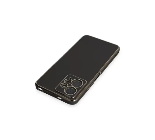 Xiaomi Redmi Note 12 4G Kılıf Volet Silikon - Siyah