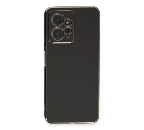 Xiaomi Redmi Note 12 4G Kılıf Volet Silikon - Siyah