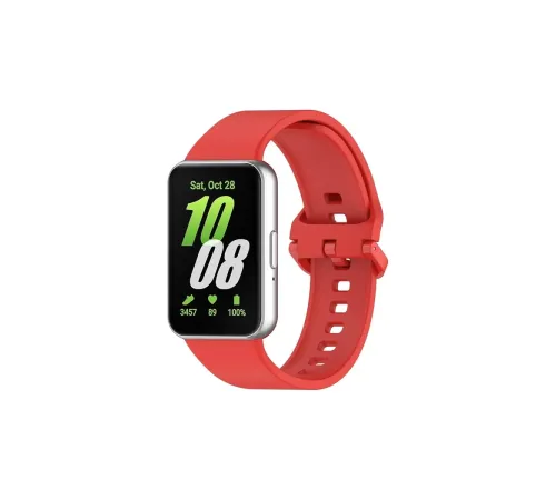 Samsung Galaxy Fit 3 Klasik Kordon - Kırmızı