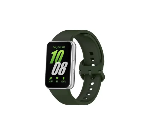 Samsung Galaxy Fit 3 Klasik Kordon - Haki Yeşil