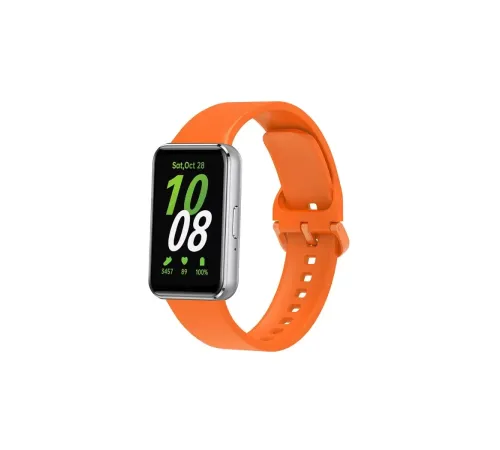 Samsung Galaxy Fit 3 Klasik Kordon - Turuncu