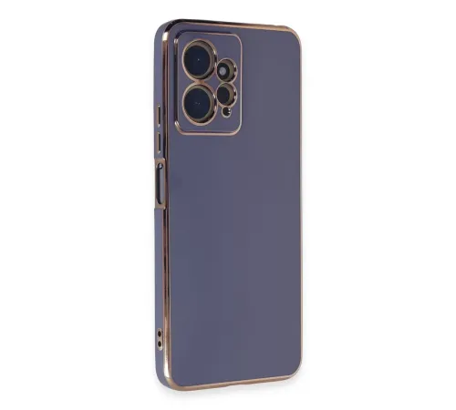 Xiaomi Redmi Note 12 4G Kılıf Volet Silikon - Mavi
