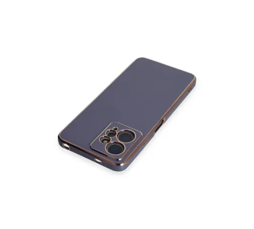 Xiaomi Redmi Note 12 4G Kılıf Volet Silikon - Mavi