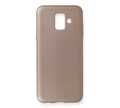 Samsung Galaxy A6 2018 Kılıf First Silikon - Rose Gold
