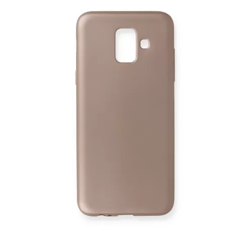 Samsung Galaxy A6 2018 Kılıf First Silikon - Rose Gold