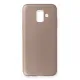 Samsung Galaxy A6 2018 Kılıf First Silikon - Rose Gold