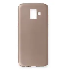 Samsung Galaxy A6 2018 Kılıf First Silikon - Rose Gold