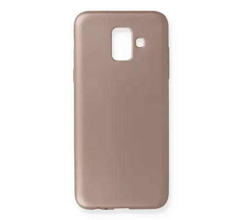 Samsung Galaxy A6 2018 Kılıf First Silikon - Rose Gold