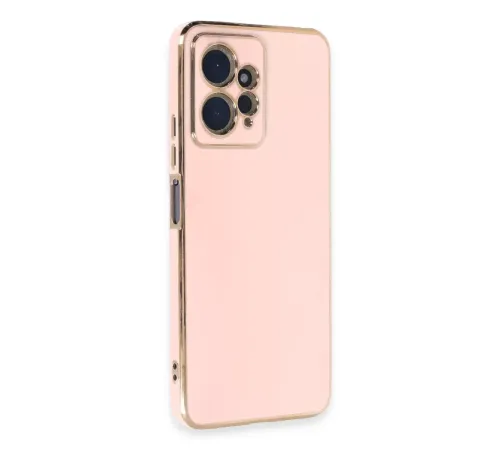 Xiaomi Redmi Note 12 4G Kılıf Volet Silikon - Pembe