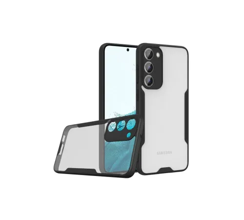 Samsung Galaxy S23 Plus Kılıf Platin Silikon - Siyah