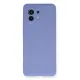 Xiaomi Mi 11 Kılıf Nano içi Kadife Silikon - Lila
