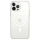 Apple iPhone 14 Pro Max Kılıf Magneticsafe Şeffaf Silikon - Şeffaf